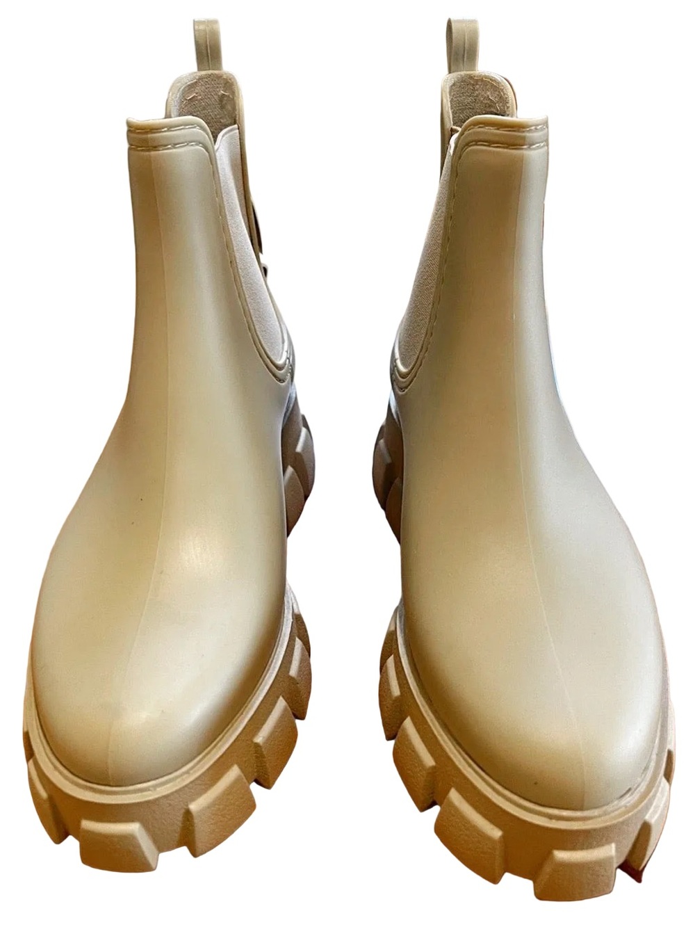 BRAND NEW Jeffrey Campbell Rubber Rain Boots – Size 10